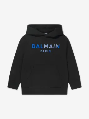 Balmain Boys Logo Print Hoodie