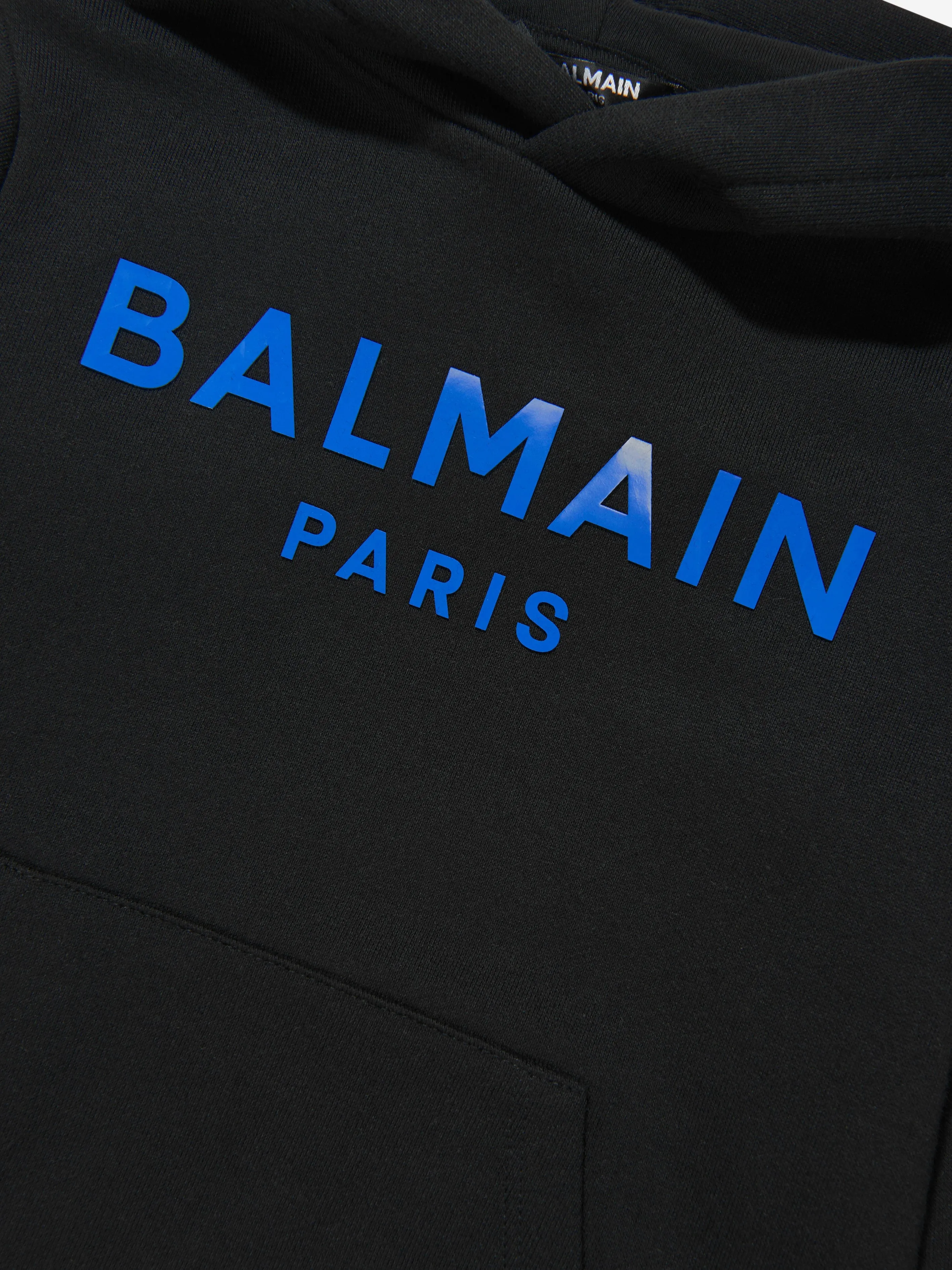 Balmain Boys Logo Print Hoodie