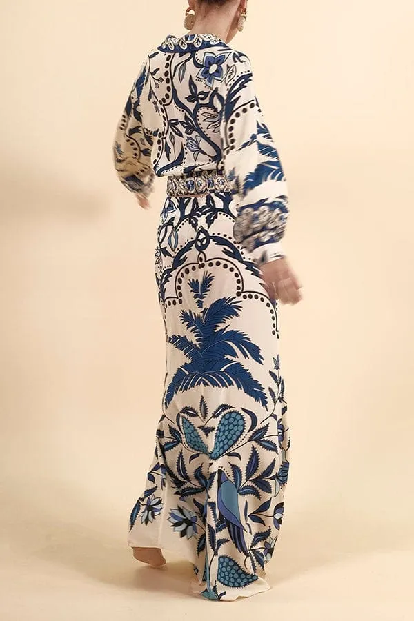 Cumbia Sobre El Mar Maxi Skirt