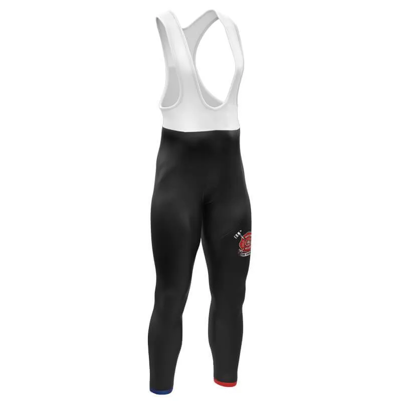 Fire Fighter Bib Pants V4 ( Black )