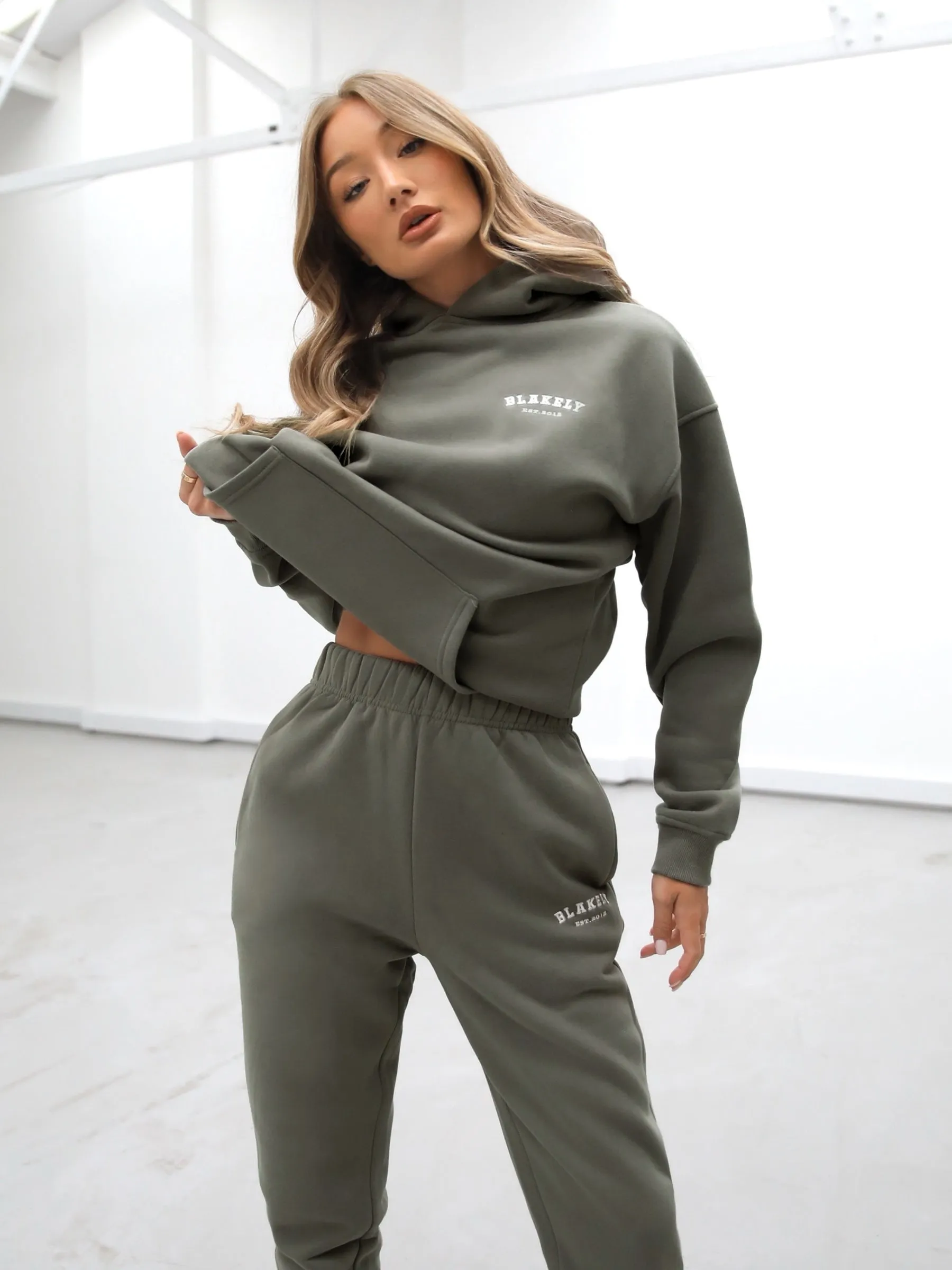 Heritage Oversized Hoodie - Safari Green