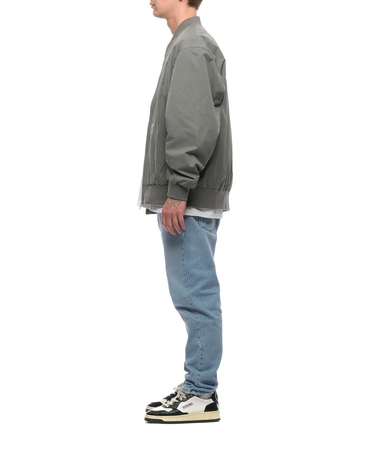 Jacket man I032150 SMOKE GREEN CARHARTT WIP