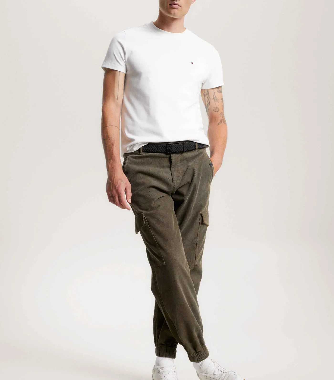 Men's Ar Luxury Interlock Tee White