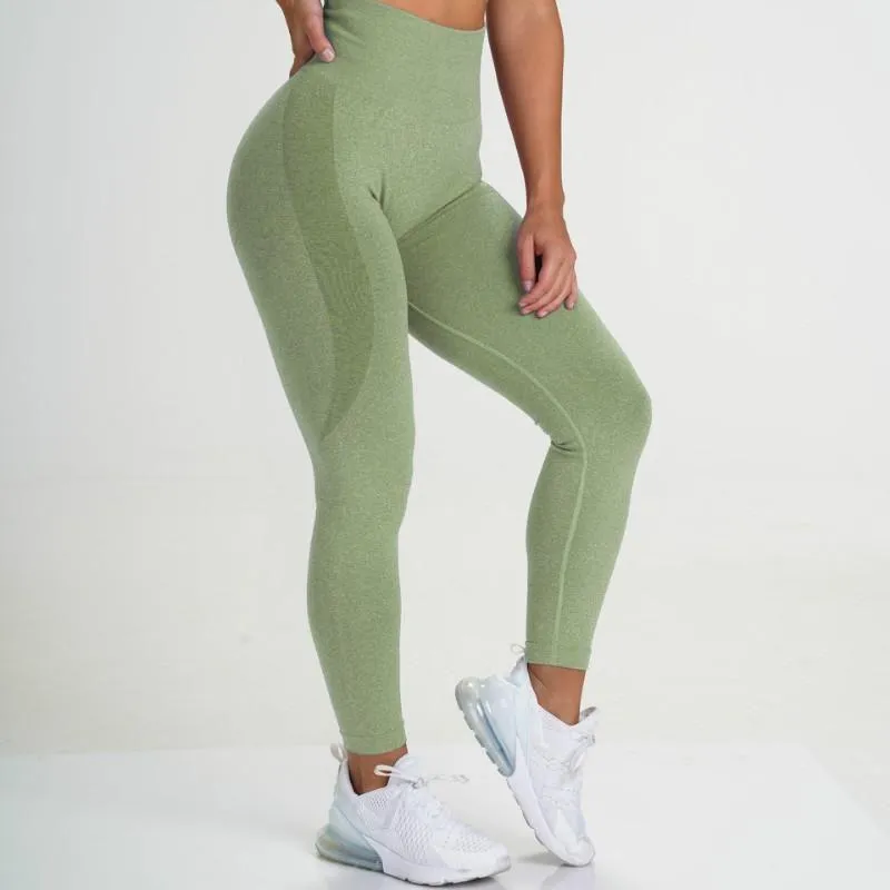 New Fashion Seamless Contour Leggings Butt Lift Yogaings