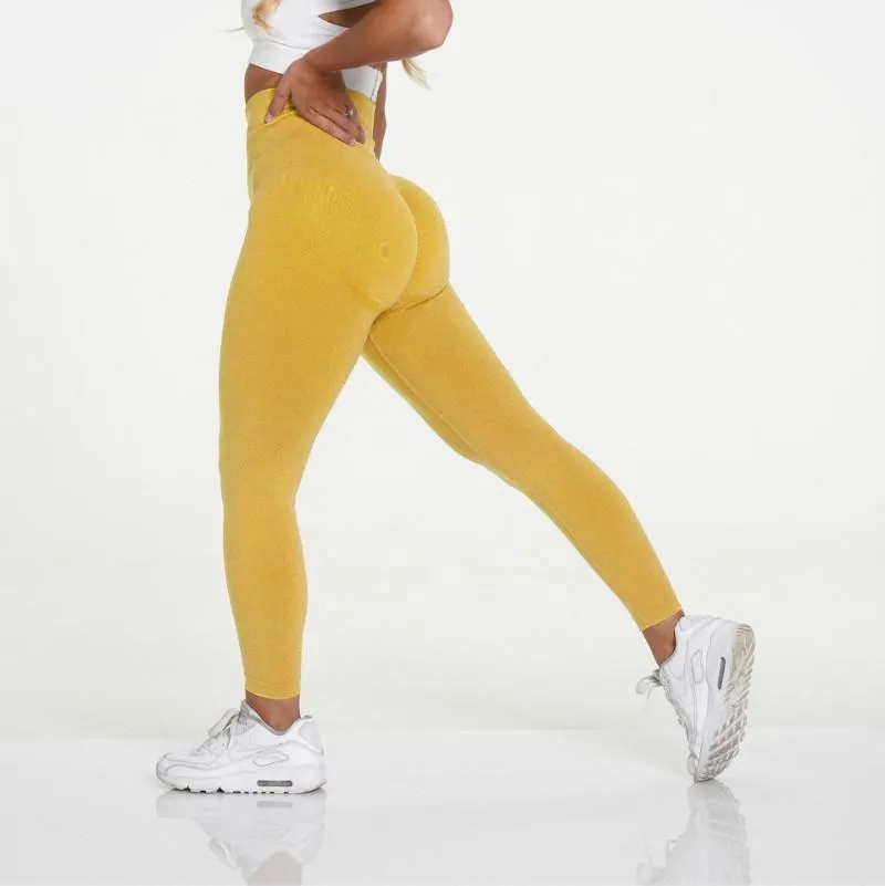 New Fashion Seamless Contour Leggings Butt Lift Yogaings