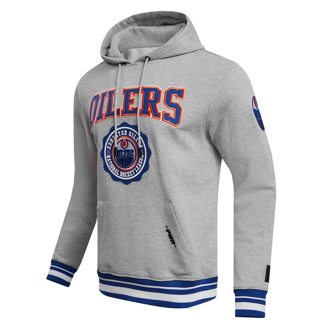 Pro Standard NHL Men's Edmonton Oilers Emblem Hoodie