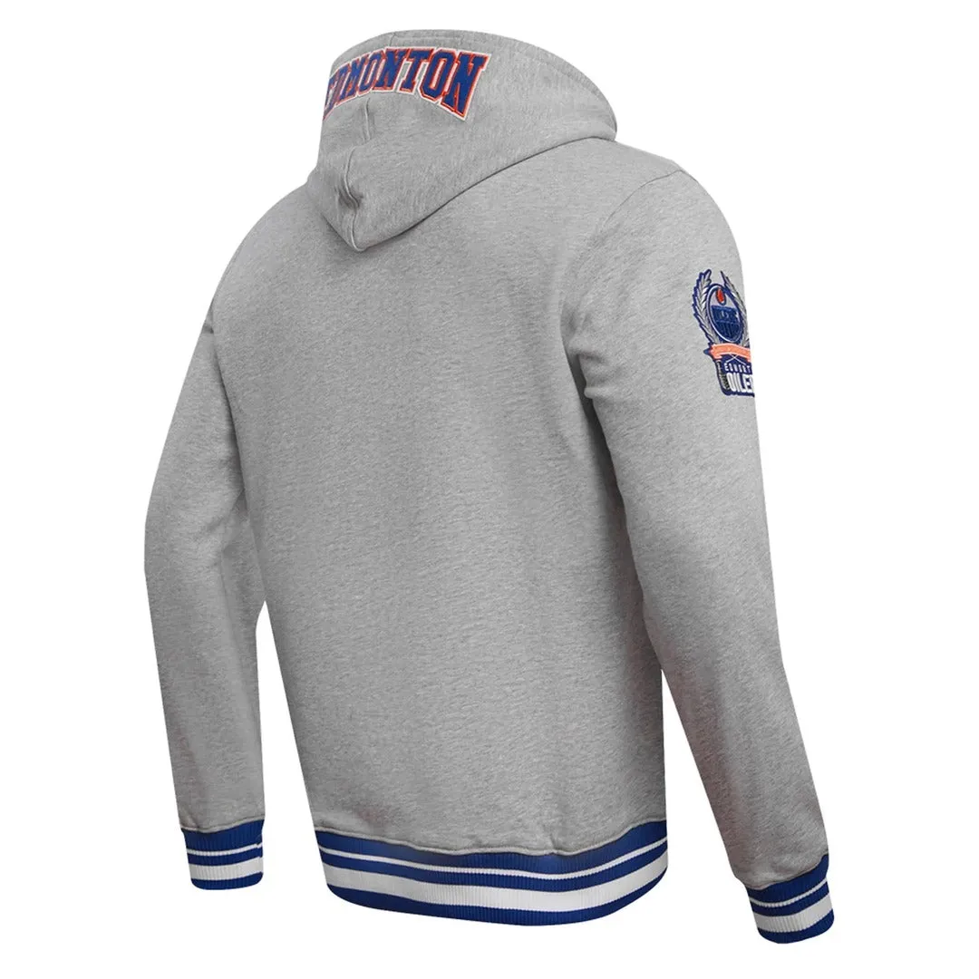 Pro Standard NHL Men's Edmonton Oilers Emblem Hoodie