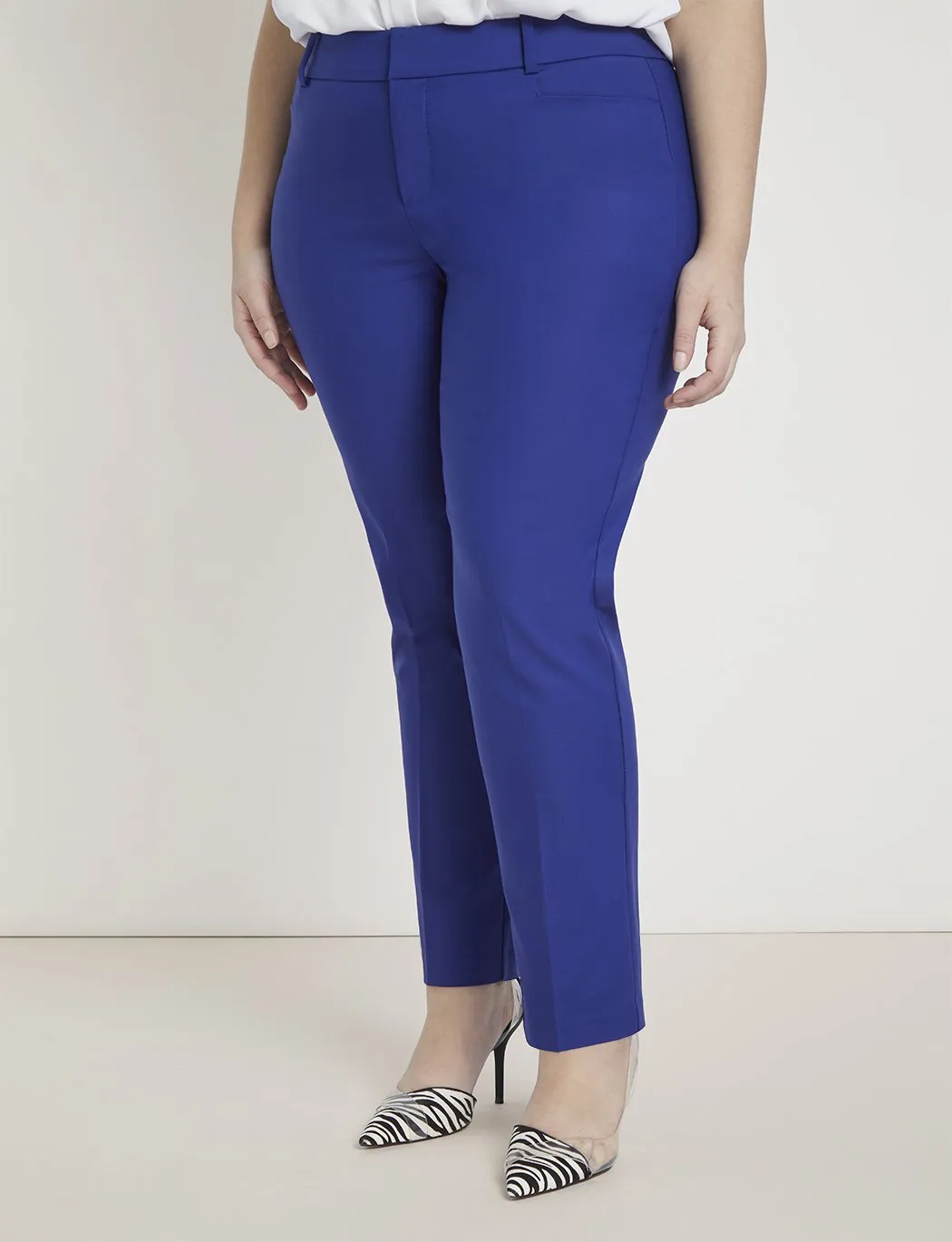 Regular Fit Kady Pant in Cobalt