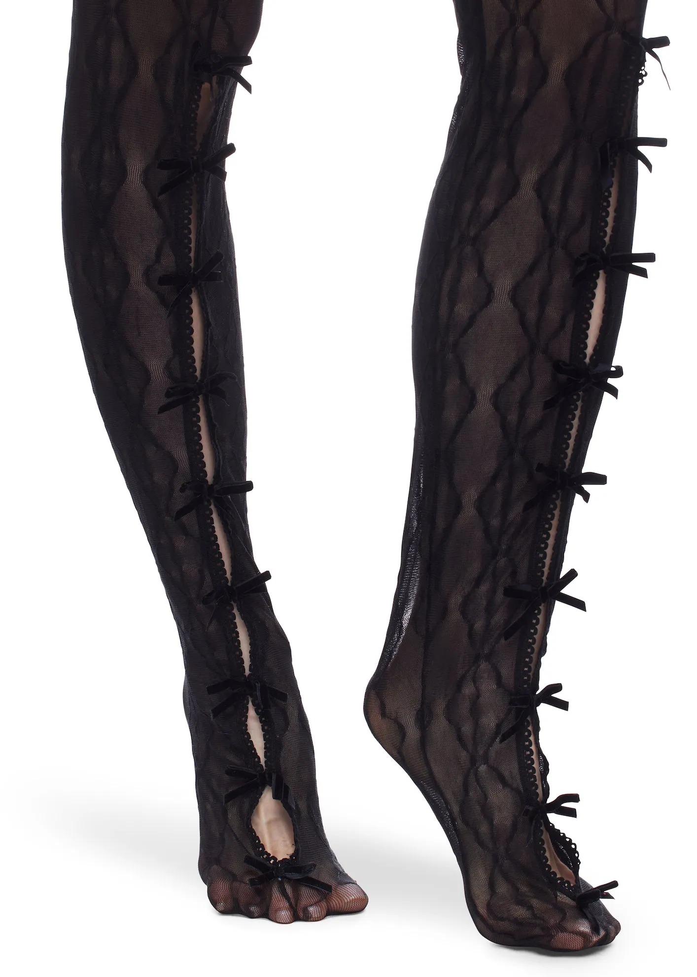 Second Skin Mariposa Bow Tights