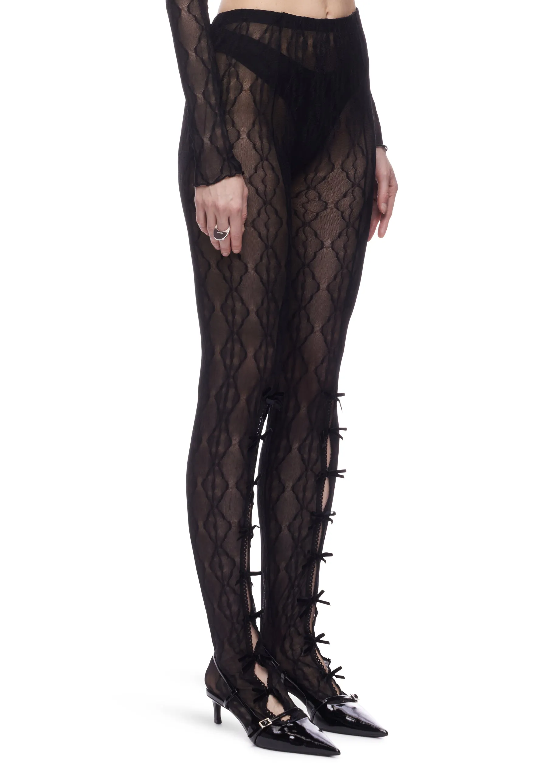 Second Skin Mariposa Bow Tights