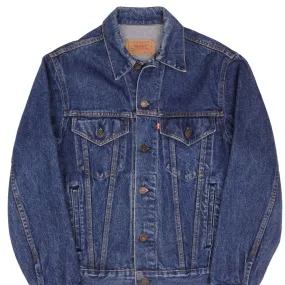 VINTAGE LEVIS TYPE 3 DENIM JACKET 4 POCKETS 1980S SIZE 38R MADE IN USA