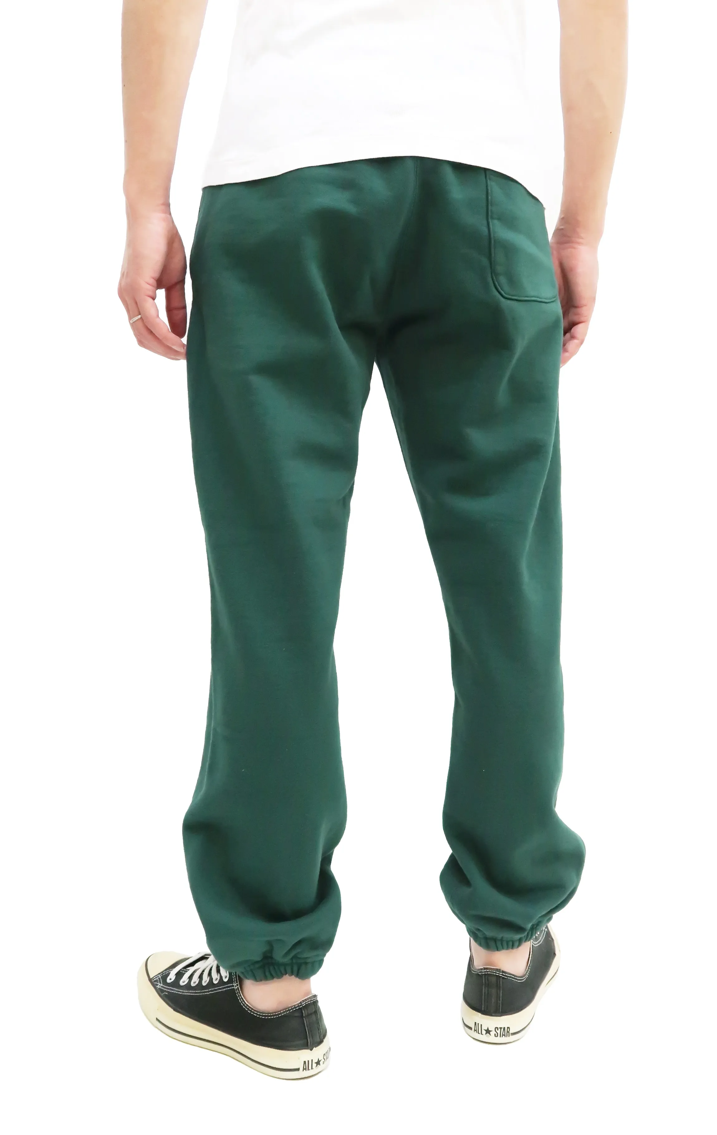 Whitesville Sweatpants Men's Drawstring Waist Sweatpants with Elastic Cuff WV49036 145 Green
